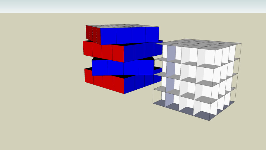 4x4 Rubik S Cube 3d Warehouse - 4x4 robux cube
