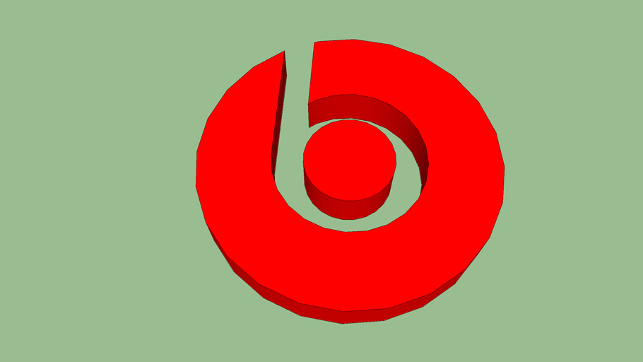 Beats by Dre Logo | 3D Warehouse