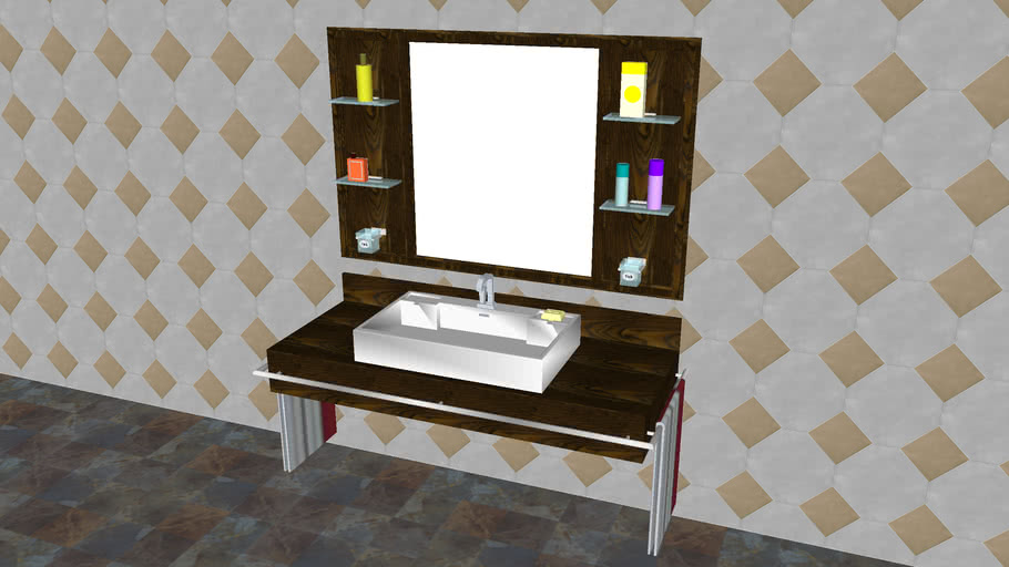 Bathroom cabinet | 3D Warehouse