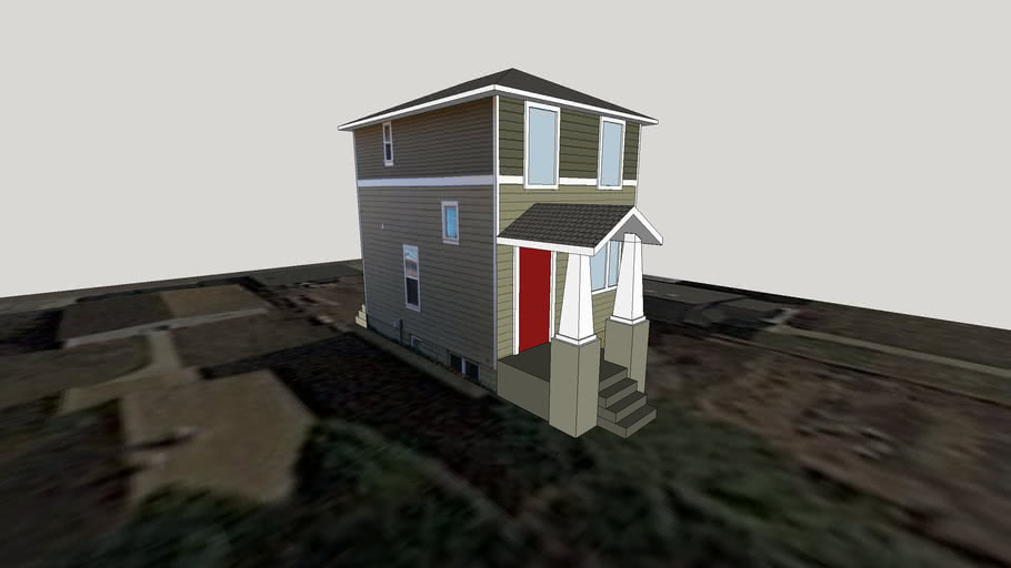 House in Standish Neighborhood, Minneapolis 3D Warehouse