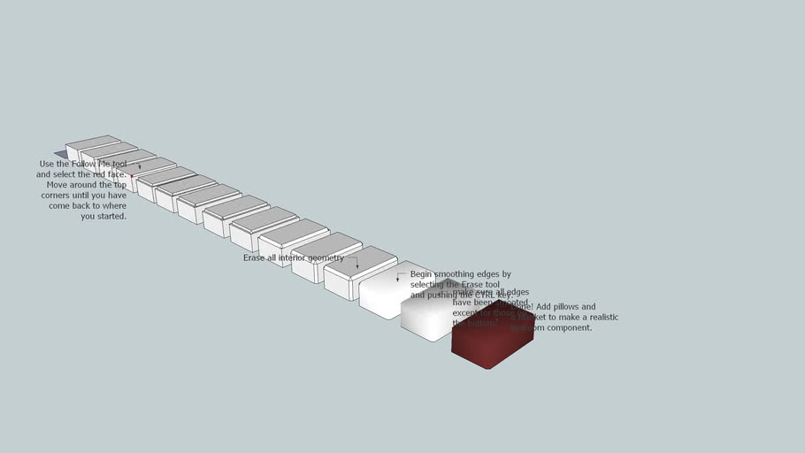 TUTORIAL Mattress 3D Warehouse