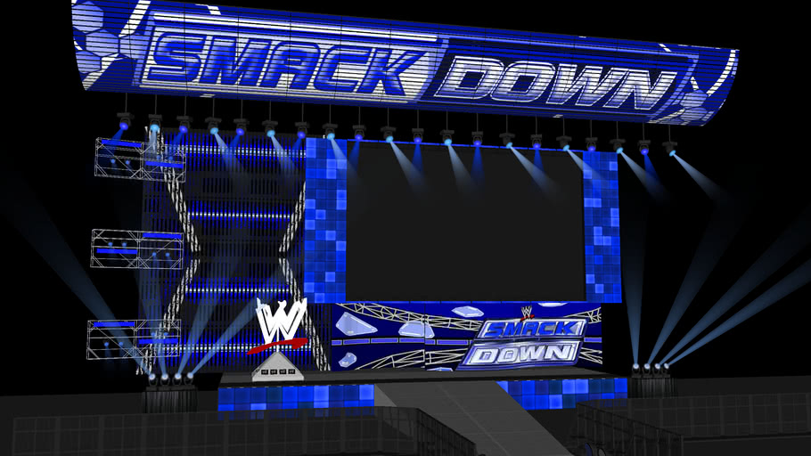 WWE SmackDown 2011 HD Stage 3D Warehouse