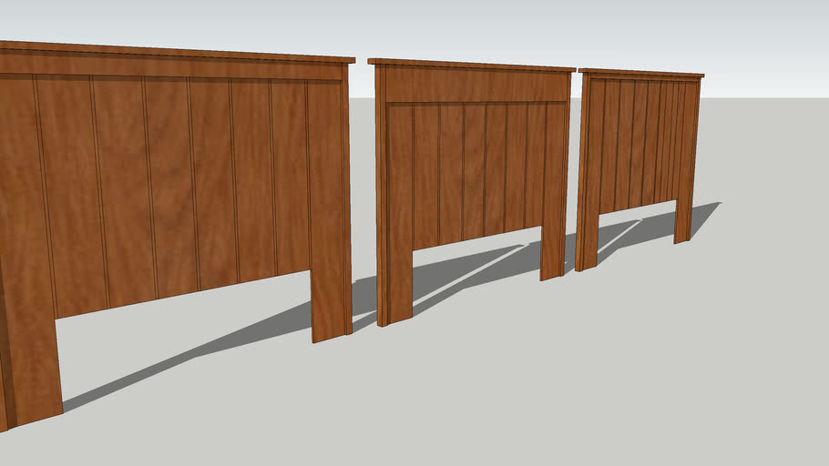 headboards 3D Warehouse