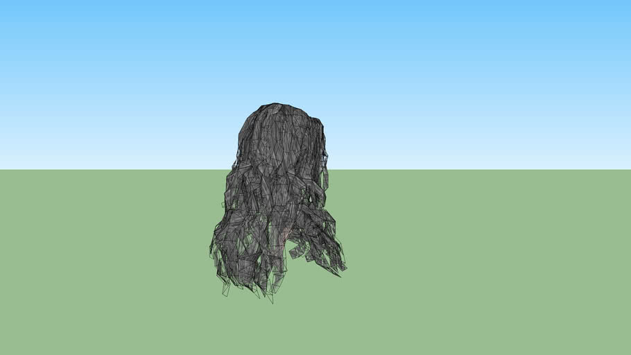hair 3D Warehouse