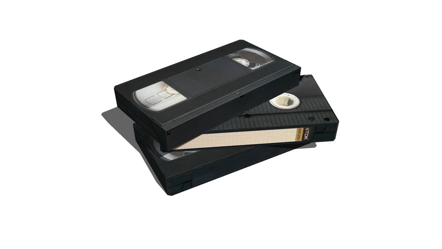 Old Video Cassettes Vhs 3d Warehouse 