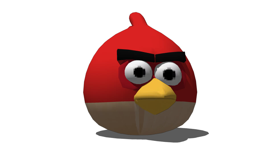 Red From Angry Birds 3d Warehouse