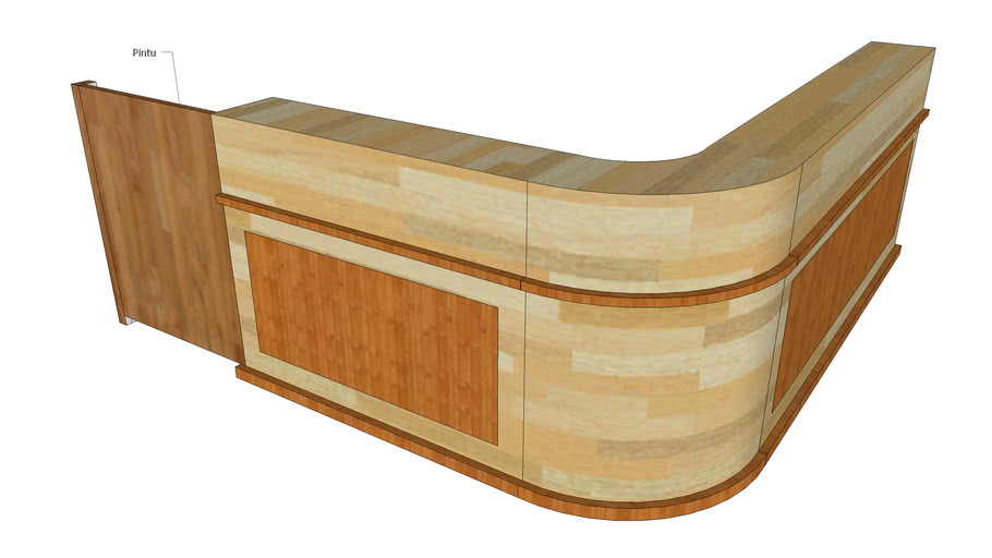Counter Desk 3D Warehouse