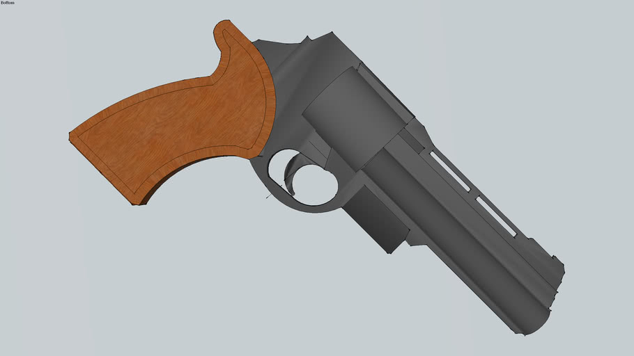 Sp 800x 50 Cal Revolver 3d Warehouse