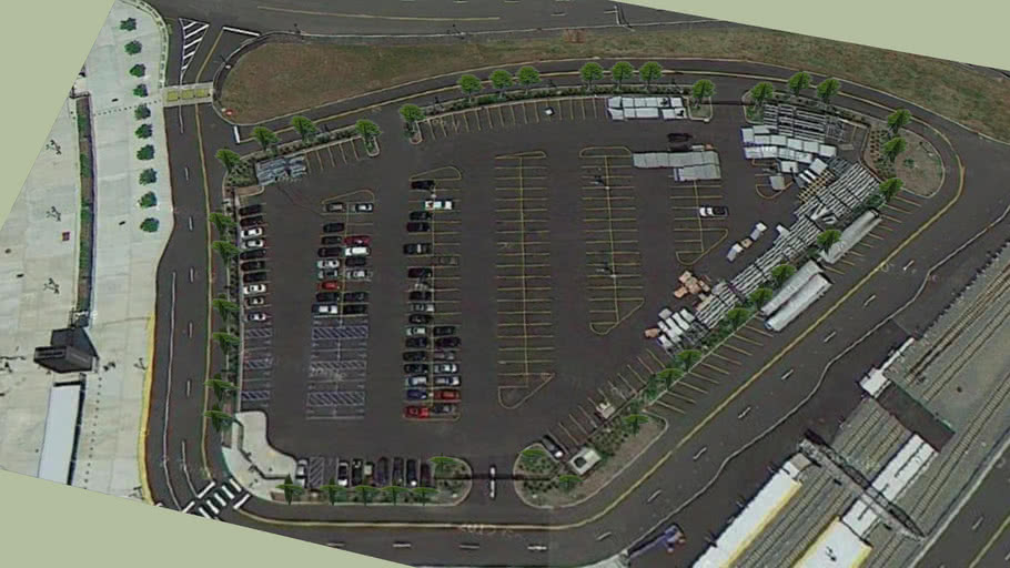 Meadowlands Parking Lot A 3D Warehouse
