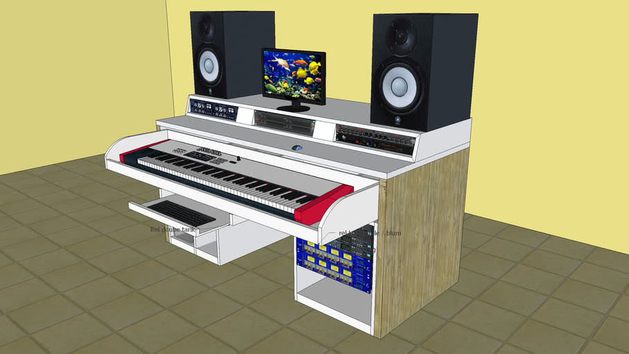 Studio Desk 3d Warehouse