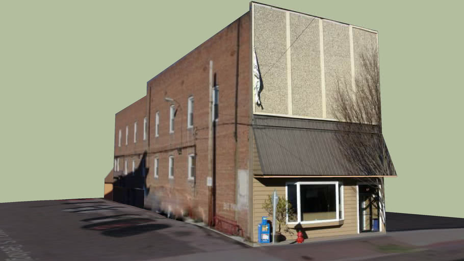 Downtown Cambridge Commercial Building 3D Warehouse