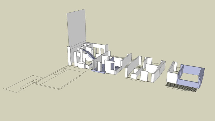 Casa Venezia Pianta Cad 3d Warehouse