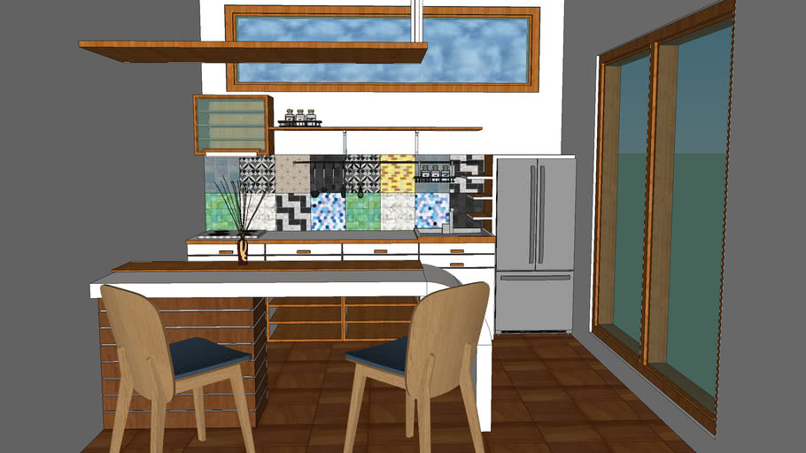 Interior Dapur | 3D Warehouse