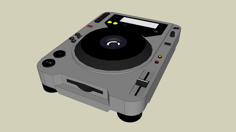 Pioneer Cdj 800 3d Warehouse