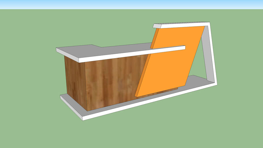 Reception table Arja 3D Warehouse