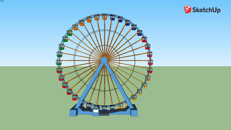 Copy Of Six Flags Ferris Wheel 3d Warehouse