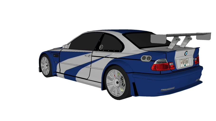 Bmw m3 gtr 3d