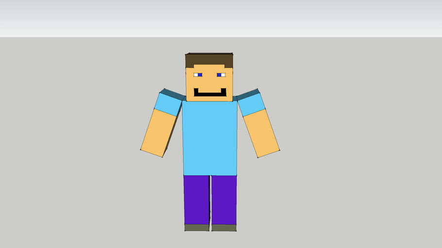 Steve Minecraft 3d Warehouse