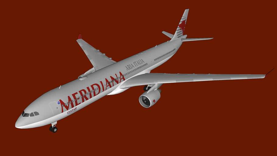 Meridiana (Air Italy) Airbus A330-300 | 3D Warehouse