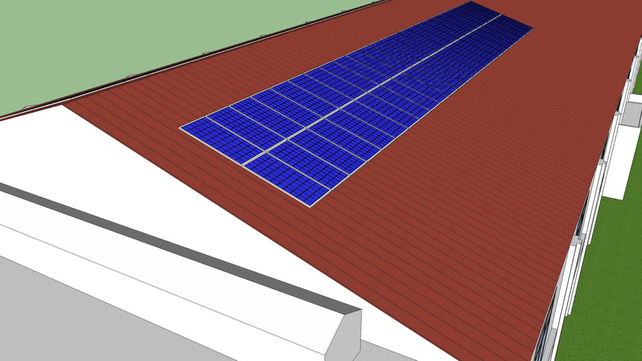 SOLAR PANEL ON ROOF | 3D Warehouse