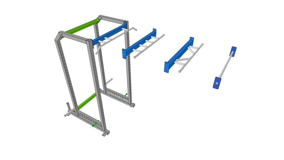 POWER RACK - PULLUM SPORTS | 3D Warehouse