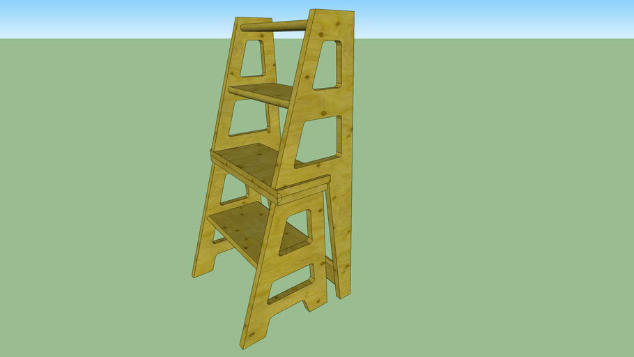 Step Ladder 3D Warehouse