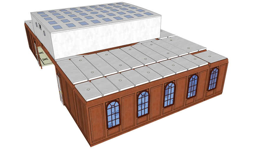 Titanic Boat Deck Grand Staircase 3D Warehouse