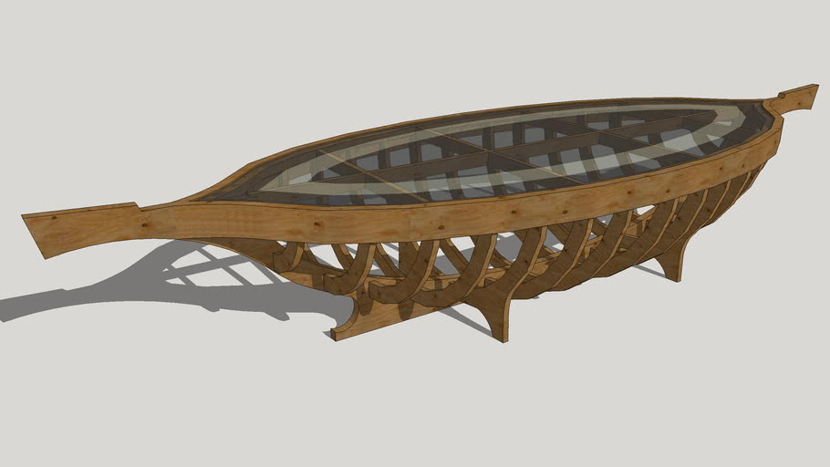 SKELETON BOAT CENTERPIECE | 3D Warehouse