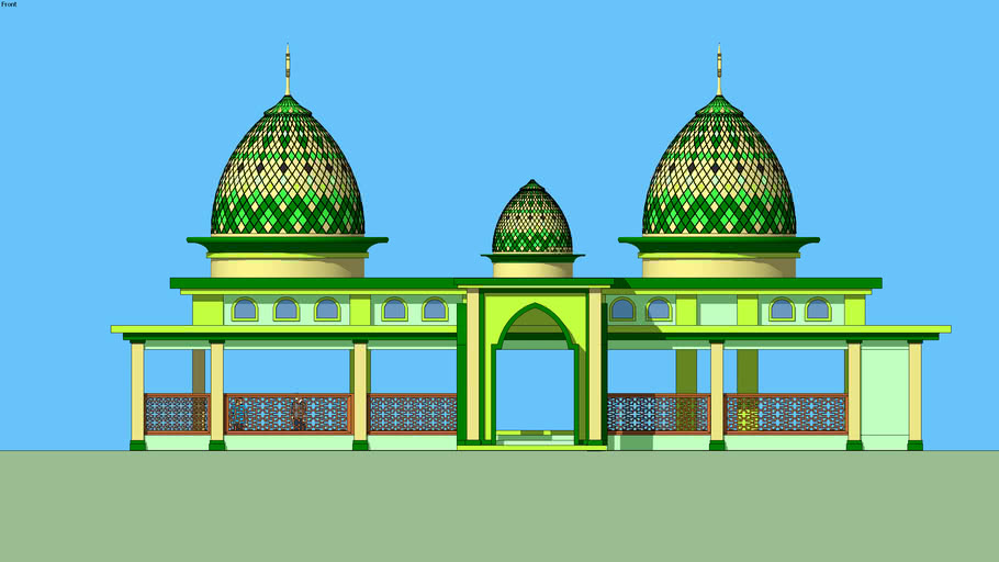 masjid 3D Warehouse