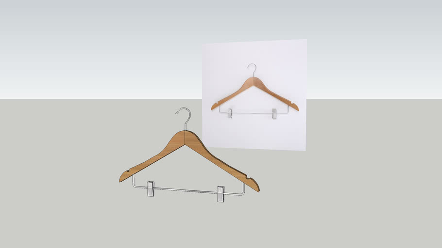 Hola Clothes Hangers 3D Warehouse