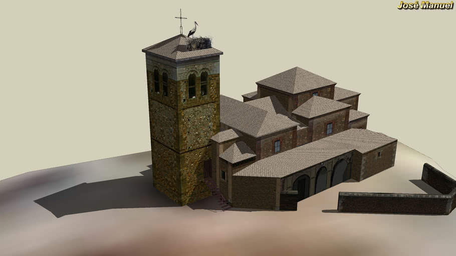 Iglesia de Pino del Rio, Palencia, Spain 3D Warehouse