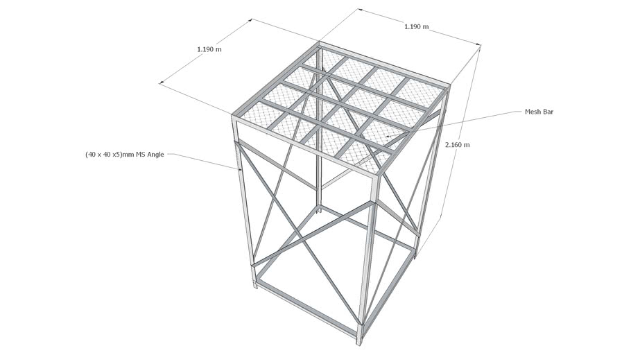 Water Tank Stand 3D Warehouse