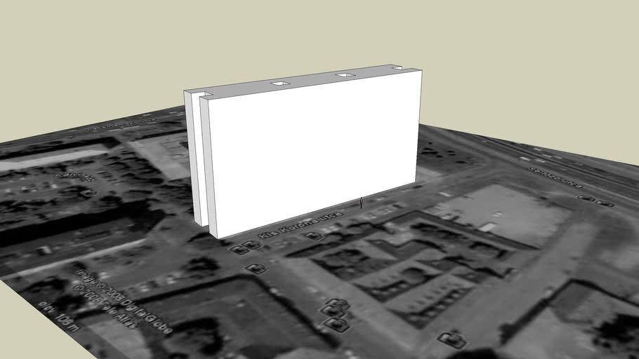 Panelház 3D Warehouse