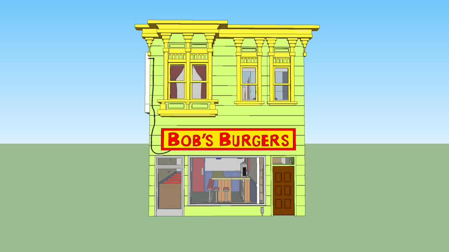 Bob's Burgers - FULLY FURNISHED | 3D Warehouse