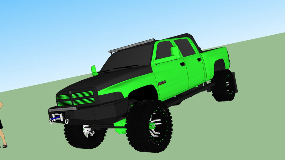 Ll Customs 4door 2nd Gen Dodge Cummins 3d Warehouse