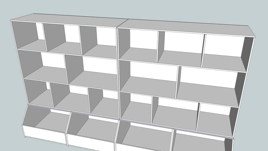 Toy Shelving | 3D Warehouse