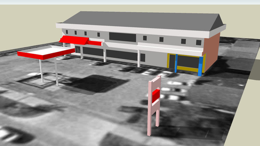 ster Express Stop Gas 3D Warehouse