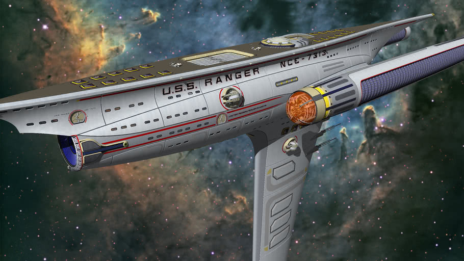 USS Ranger Star Trek Ship | 3D Warehouse