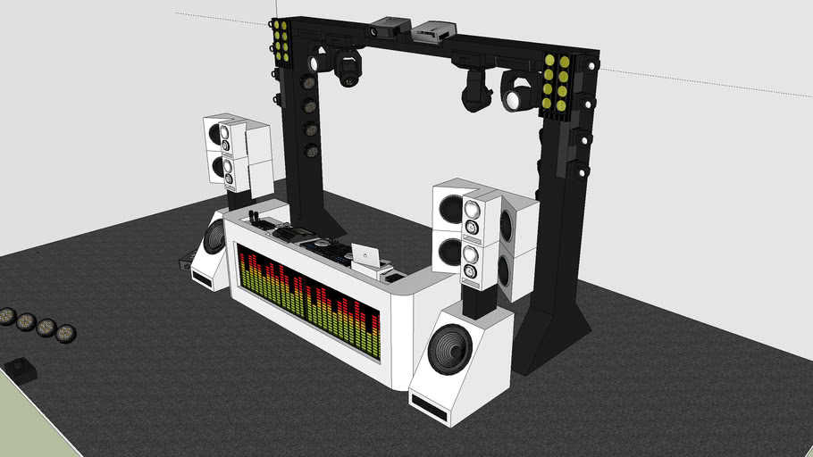 DJ Madmax Structure 3D Warehouse