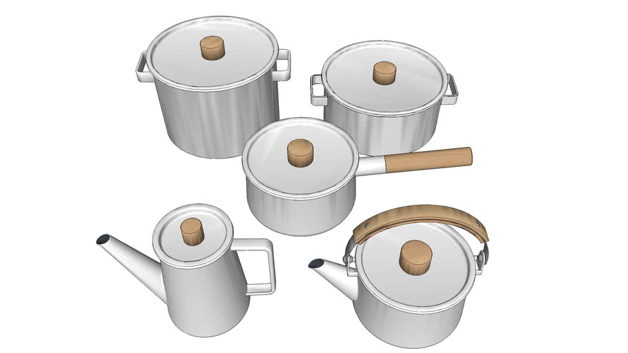Cookware 3D Warehouse