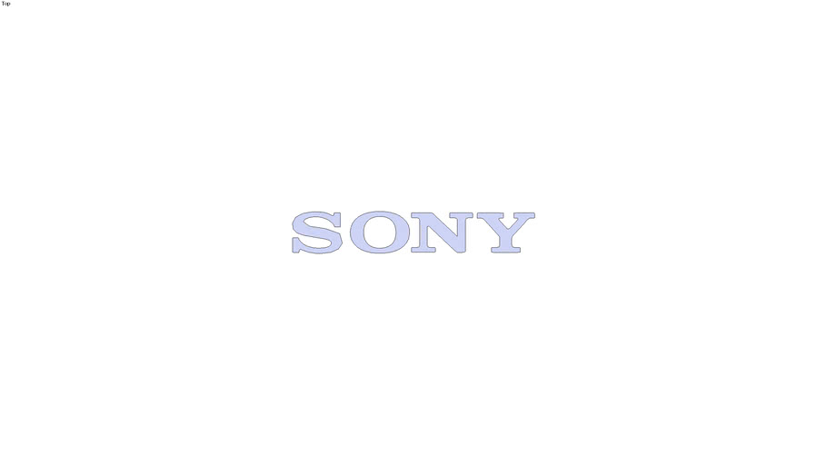 Sony Logo 3d Warehouse