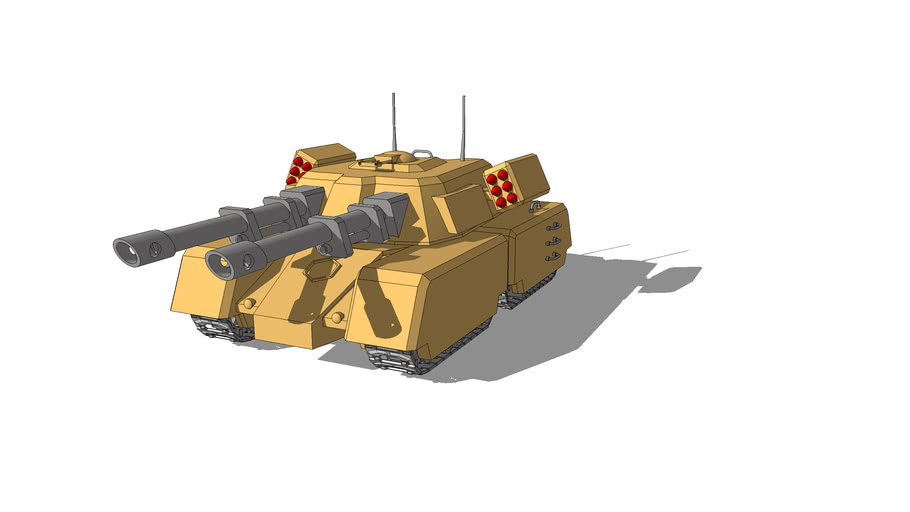 GDI Mammoth Tank 3D Warehouse