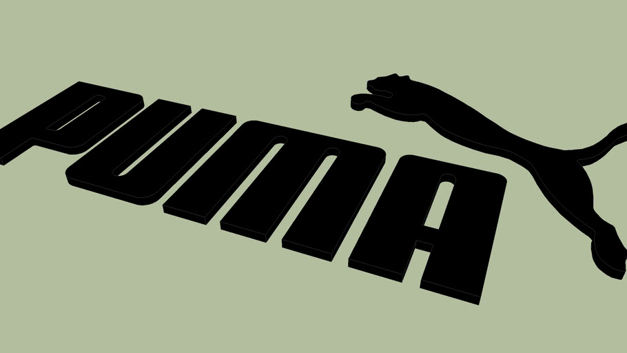 puma 3d logo