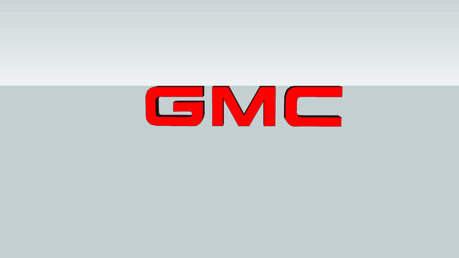 GMC logo | 3D Warehouse