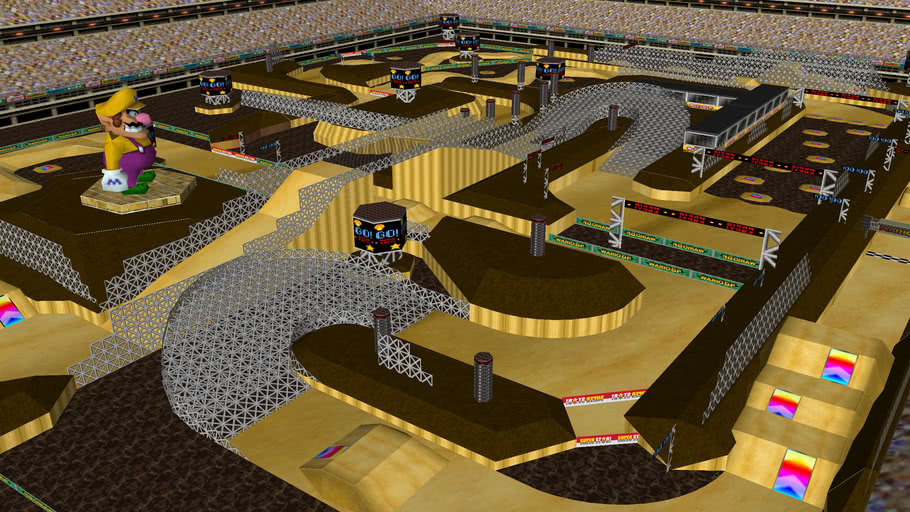 N64 Wario Stadium (Yoshi74) 3D Warehouse