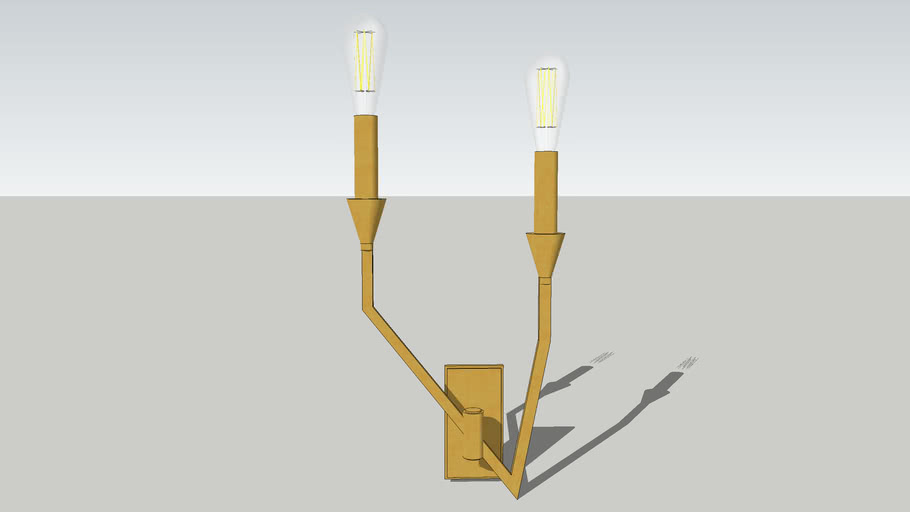 Contemporary Wall Sconce 3D Warehouse