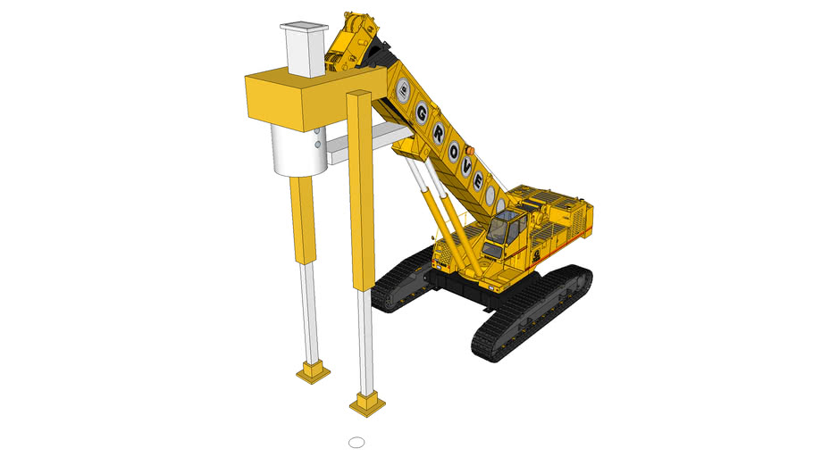 Pile Driving 3D Warehouse