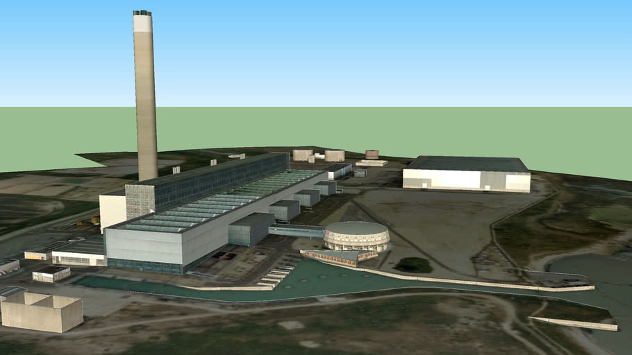 Fawley Power Station, Hampshire | 3D Warehouse