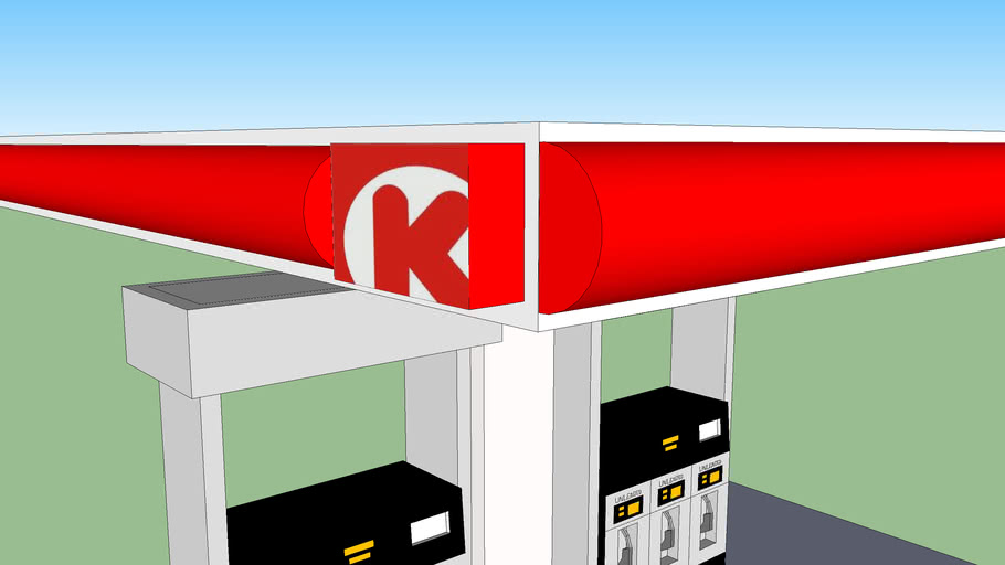 Circle K Station (not made with Google Earth)