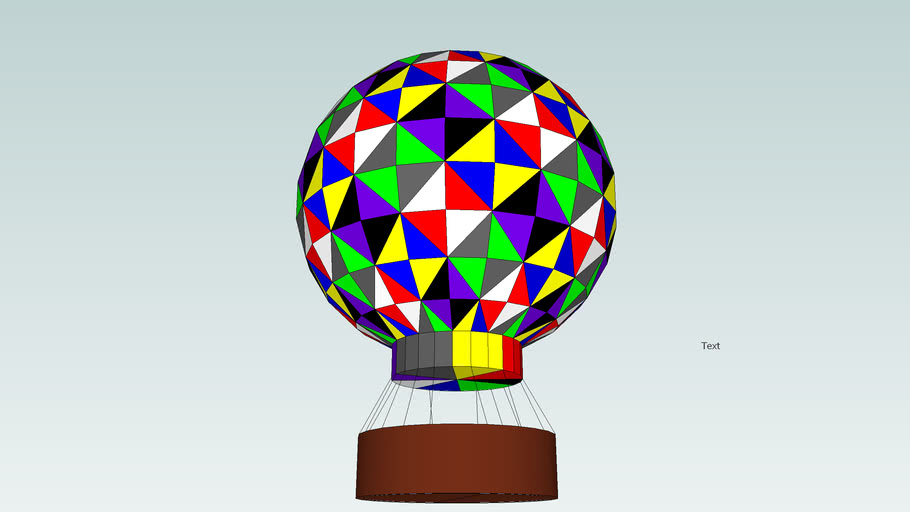 Hot air balloon | 3D Warehouse